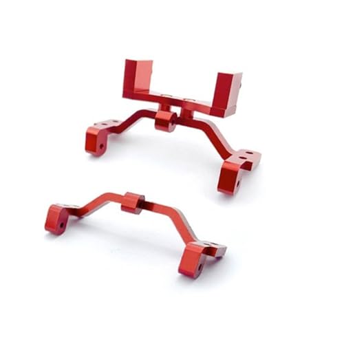 RC���[�V���O�p�[�c For WPL C14K C24K C24 C14 �������v�����b�h�x�[�X�V�[�g�A�N�X���A�b�v�T�[�{�u���P�b�g�}�E���g�l�W�Z�b�g RC�J�[�g���b�N�X�y�A�p�[�c�����A�N�Z�T���[(Red)