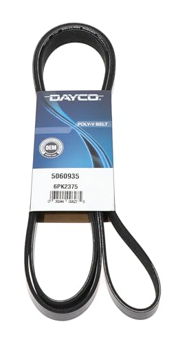 Cinturón serpentino Dayco 5060935 de 93.5 pulgadas para solucionar fallos de alternador
