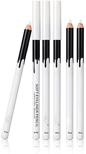 1 Piece White?Eyeliner Pencil Smooth Cosmetic Beauty Tool Long Lasting Makeup Eyeliner Professional Higher White