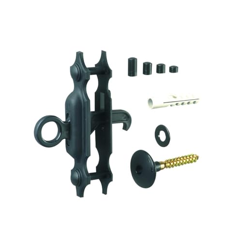 TORBEL Arrêt de volet à paillette composite - Noir, Réglage (mm) : 34 à 46