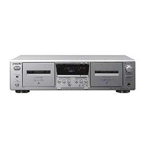 1+2 testine di registrazione Sony TC-WE475-S Lettore Cassette, Doppio, Colore: Argento