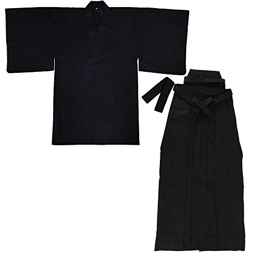 Edoten Japanese Samurai Hakama Uniform NV-BK M3