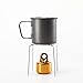 Mini Alcohol Camping Stove – Lightweight Brass & Aluminum Spirit Burner with Stand | Faster Heating – Perfect for Backpacking, Hiking & Brewing Piping Hot Tea/Coffee