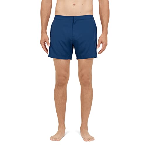 Somewhere Sunny Tailored 6" Inseam Recycled Swimming Trunk | Compression Liner, Zipper-Fly, 4-Way Stretch, Sustainable3