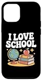 Ya en manzanajugosa.com: I Love School Globe Apple Books Aprendizaje Carcasa para iPhone 12/12 Pro