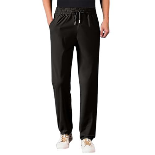 Men's Casual Pants Stretch Comfortable Breathable Quick Drying Lightweight Active Wear for Everyday Relaxation3
