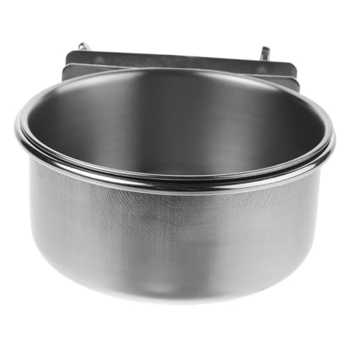 GALPADA Elevated Stainless Steel Hanging Pet Bowls for Cats Dogs and Small Animals Space Saving Wall Mounted Food and Water Bowl with Dual Screw Stability Easy to Clean and Promotes