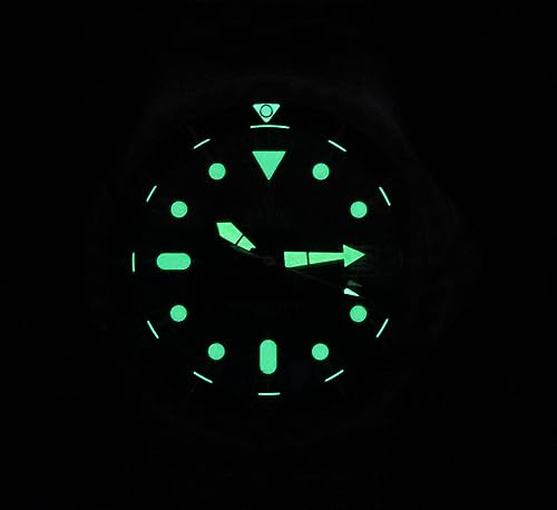Image of RATIO FreeDiver Sapphire Crystal Quartz Analog Stainless Steel Diver Watch 200M Water Resistant Casual Formal wear Dive Watch