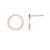 Simple Circle Stud Earrings - Minimalist Geometry Earrings Set for Women