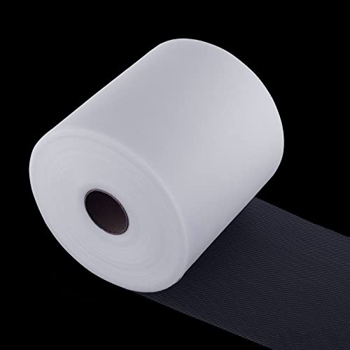 Premium 6-Inch Tulle Fabric Roll - 200 Yards of Versatile Organza for DIY Crafts, Weddings, Baby Showers, and Party Decor (White) 3 Premium 6-Inch Tulle Fabric Roll - 200 Yards of Versatile Organza for DIY Crafts, Weddings, Baby Showers, and Party Decor (White) - Image 2