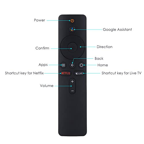 Bluetooth Smart Voice Remote Control Replacement Fits for Xiaomi Mi BOX S TV (Please Confirm Whether Your Device Supports Bluetooth Voice Remote Function) - Image 3