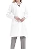 Dorimifa Donna Camice Bianco da Laboratorio Camici per Laboratorio di Chimica Studenti Sottile M