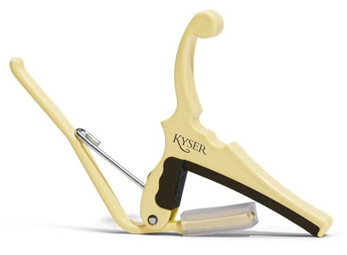 Fender x Kyser Quick-Change Electric Guitar Capo (Olympic White) - Les Beatles, Paul McCartney, John Lennon, RIngo Starr, George Harrison Fender x Kyser Quick-Change Electric Guitar Capo (Olympic White) – Image 3