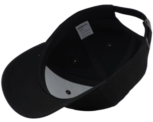 Image of 3 Pack Plain Cotton Strapback Baseball Hat Adjustable Low Profile Blank Team Ball Caps for Men Women