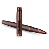 Parker IM monocromatica Penna roller | inchiostro nero | finitura e puntale bordeaux | punta fine | confezione regalo