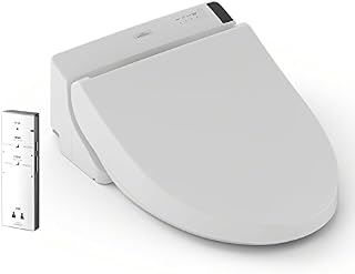 TOTO SW2024#01 A200 WASHLET Electronic Bidet Tolet Seat with SoftClose Lid, Elongated, Cotton