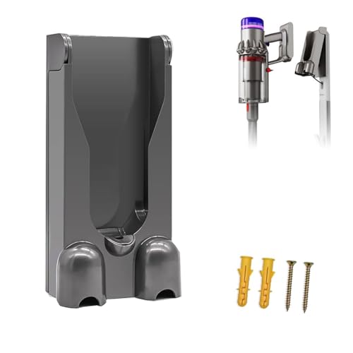 Wall Mount Docking Station Compatible for Dyson V11 V15 Detect SV14 SV17 SV20 SV22 SV26 Vacuum Cleaners, Charging Holder Bracket Replacement Part no. 970011-01/970011-02