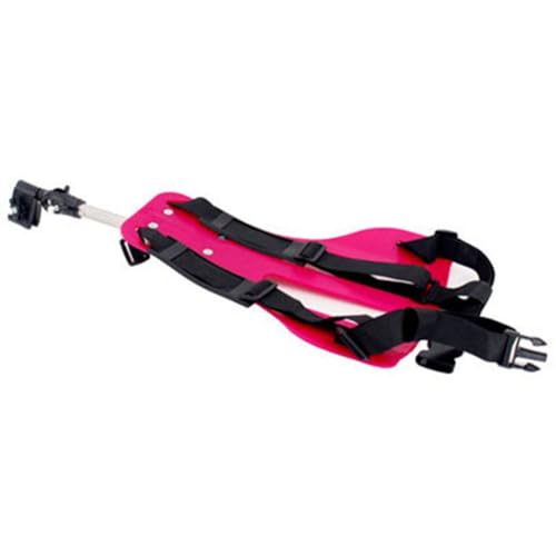 Porte-Parapluie Portable Rouge Antivent pour Guidon de Vélo et Kayak Réglable