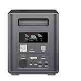 【Plus petit, mais plus puissant】Cette station d'alimentation portable de 1024 Wh dispose d'une puissance de sortie continue de 1800 W et d'une puissance de crête de 3600 W. Par rapport au modèle précédent de 1200 W, sa performance a augmenté de 50 % et son volume a diminué de 28 %. Améliorée et développée pour trouver un équilibre entre taille compacte et autonomie, elle est idéale pour être rangée dans le coffre d'une voiture et fournir de l'énergie pendant vos voyages.