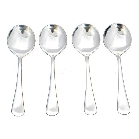 SDMAX Soup Spoon 4pcs Stainless Steel Soup Spoon Cover
