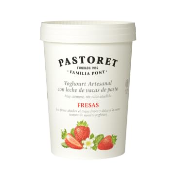 (Pack 6 ud x 500 g) PASTORET Yogur artesanal cremoso 500 g SABORES VARIOS (REFRIGERADO) (Fresa)