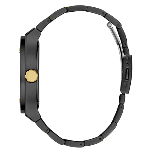 Guess Men's 45mm Watch - Black Stainless Steel Strap Black Dial and Case by GUESS - Used condition - Image 2