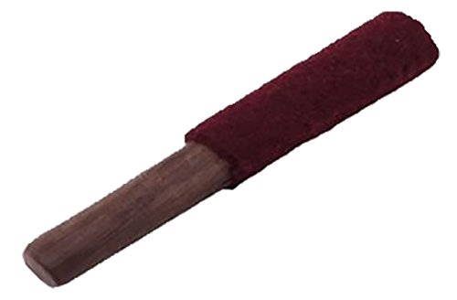 Anstreichholz Klöppel für Klangschalen klein mit Filz