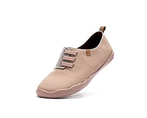 UIN UIN Hohe Wellen Gedrukte Canvas Slip On Schuhe Blau