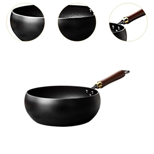 Wok Predolo 9.45 in con mango de madera miniatura 3