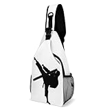 Cmagnifico Bolso cruzado, bolsa de pecho para artes marciales de Taekwondo, bolsa bandolera para viajes, compras, deportes, Estilo:, 38x20cm