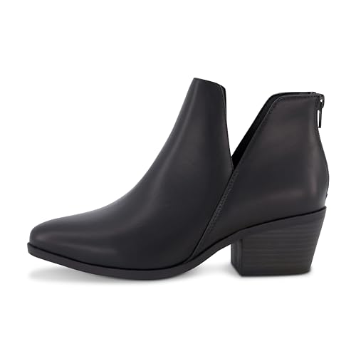 CUSHIONAIRE Women's Elodie Ankle Boot +Memory Foam, Wide Widths Available2
