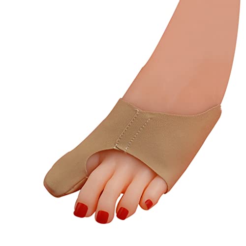 Corrector de juanetes para aliviar el dolor de pies con almohadilla de gel y férula de soporte
