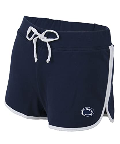 Boxercraft Women's Penn State Nittany Lions Relay Short, Navy/White, L