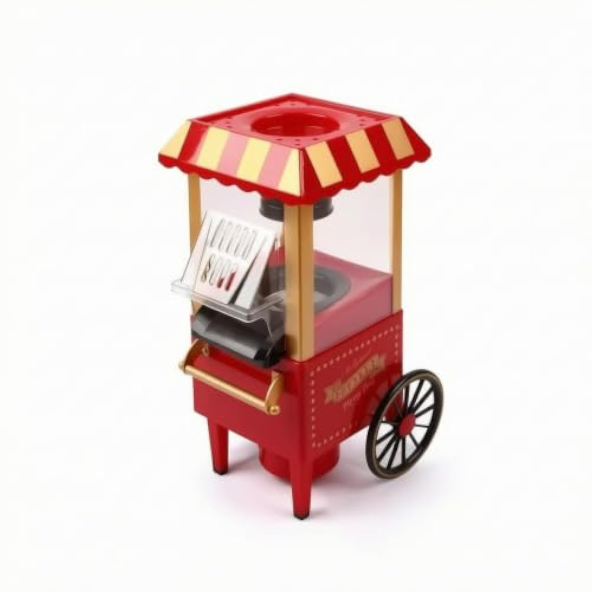 Compact Electric Popcorn Machine, Hot Air Popcorn Maker
