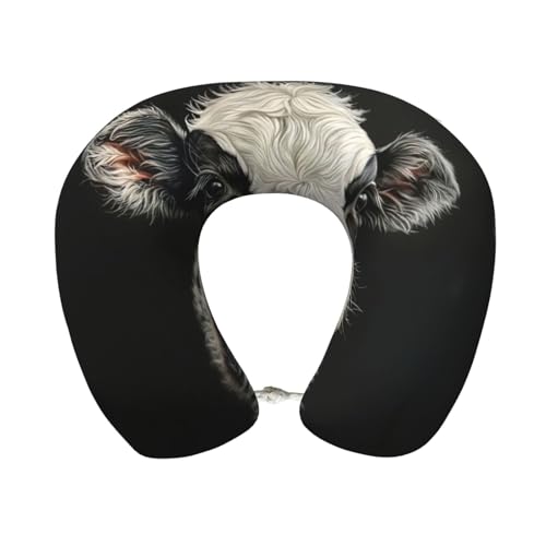 Almohada de espuma viscoelástica para cuello 30 cm x 25 cm miniatura 1
