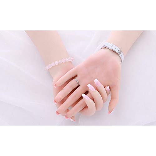 AFYH Model Mannequin Fake Hands, Silicone Life Size Hand Realistic Flexible Silicone Mannequin Hand Model Simulation Human Hand Model Silicone Fake Model,B right hand - Image 4