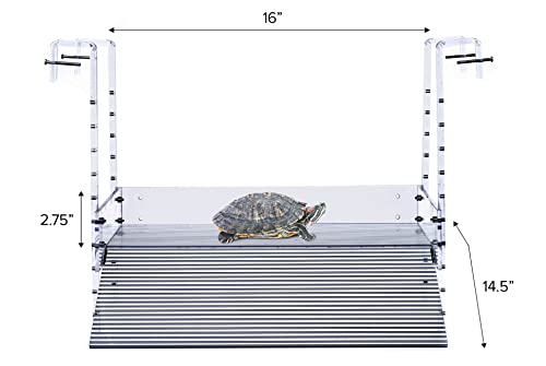 LaBrinx Designs Extra Large Wide Hanging Turtle Ramp - Aquatic Reptile Basking Platform - Image 4