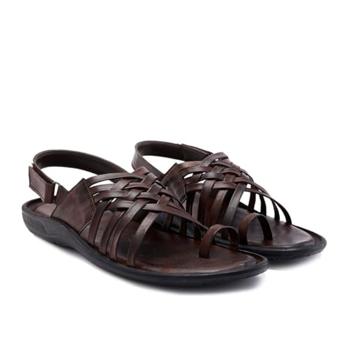 Image of Regal Men One Toe Formal Strappy Sandal