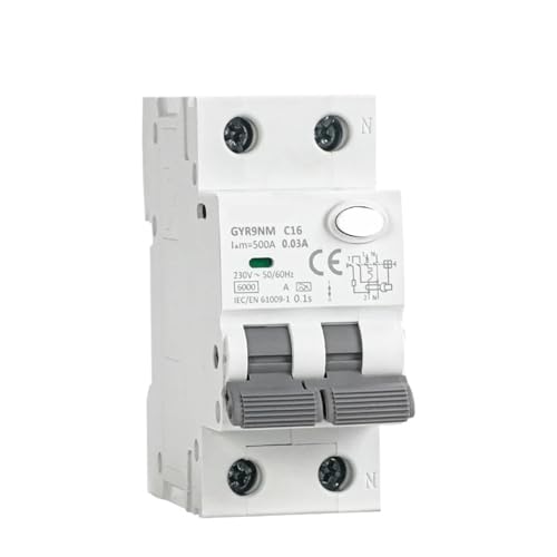 Disjoncteur magnétique 4P 16A type A GYR9NM pour bloquer les fuites