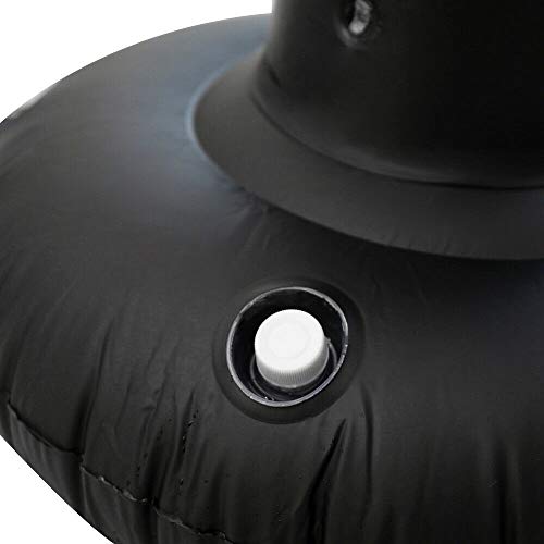 KKmoon Saco de soco inflável Postura de boxe coluna de boxe adulto crianças treinamento de fitness