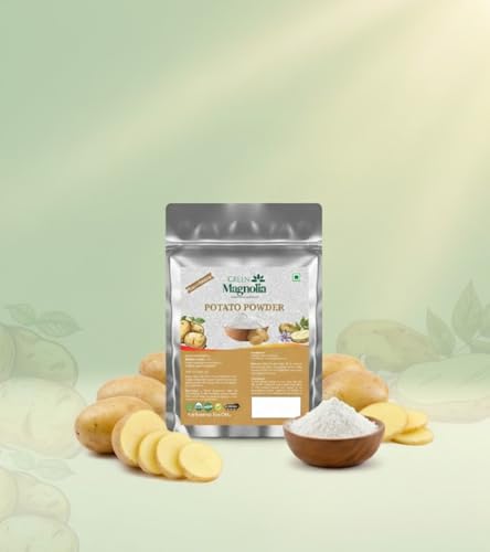 Image of Pure & Natural Potato Powder for Face & Skin No Chemicals No Artificial Color Ideal For Skin Brightening Cleansing & Tan Removal (150gm)
