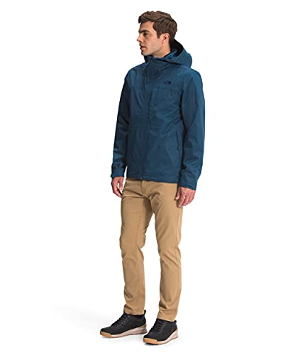 Image of THE NORTH FACE Men's Arrowood Triclimate Hooded Jacket, Monterey Blue /Aviator Navy, XX-Large