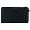 Michael Kors Jet Set Travel Double Zip Saffiano Leather Wristlet Wallet 2019 New Color (Navy), Medium