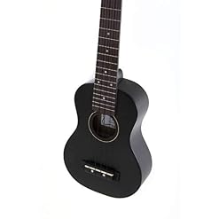 GEWApure Ukulélé soprano Almeria noir mat - Les Beatles, Paul McCartney, John Lennon, RIngo Starr, George Harrison GEWApure Ukulélé soprano Almeria noir mat – Image 4