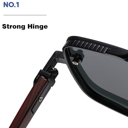 bullabulling Retro Pilot Sunglasses for Womens Mens Large Frame Metal Vintage Sunglasses Pilot3