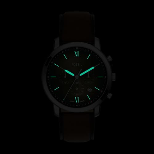 Image of Fossil Neutra Brown Quartz Leather Watch FS6143