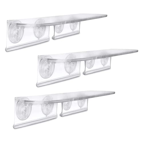 Image of Window Garden Double Veg Ledge - Create an Indoor Garden, Hold Your Planter Pots, Seed Starter, Figurines on Your Window. Grow Herbs, Microgreens, Succulents, Indoor Garden Kit (3 Pack)