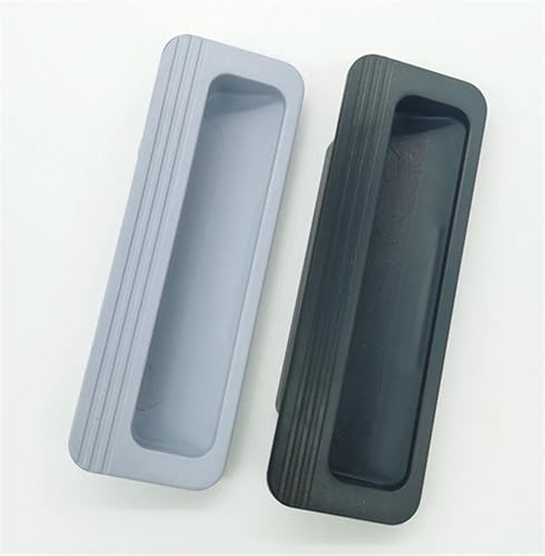 Poignée encastrée plastique LS8810 noire avec fermoir intégré 1 pièce - 3