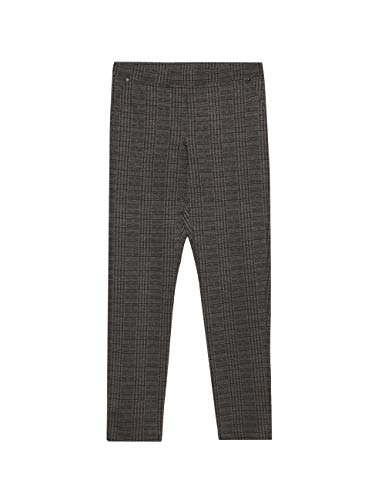 Elena Mirò : Pantalón fantasía Gris 37 (Italian Size)