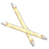 Bonlux R7s Bombilla Halógena Linear 118mm 160W Blanco Cálido 2700K Regulable 2000lm J118 Tipo J Lámpara Foco Halogena de Tungsteno R7s AC220-240V (2 piezas)